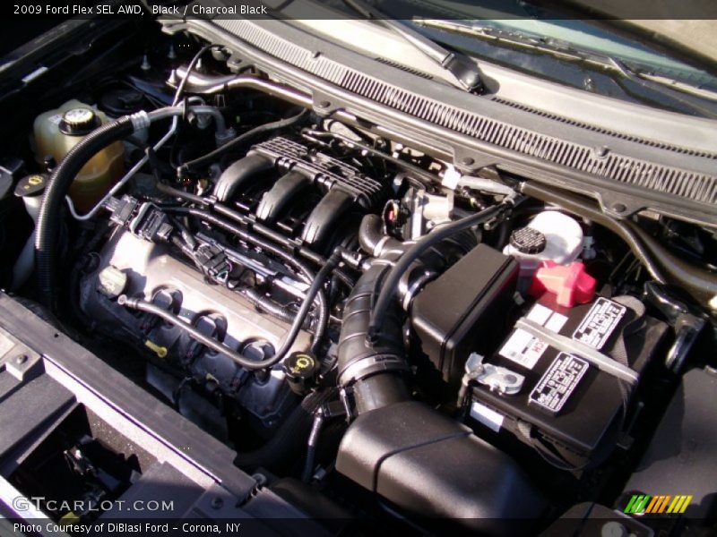 Black / Charcoal Black 2009 Ford Flex SEL AWD