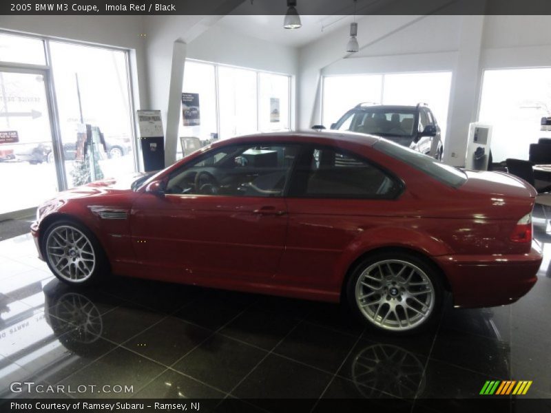 Imola Red / Black 2005 BMW M3 Coupe