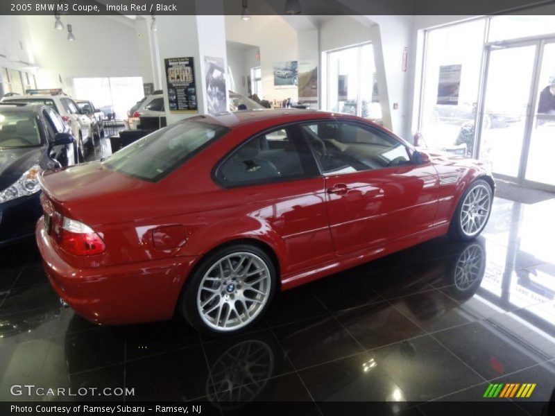 Imola Red / Black 2005 BMW M3 Coupe