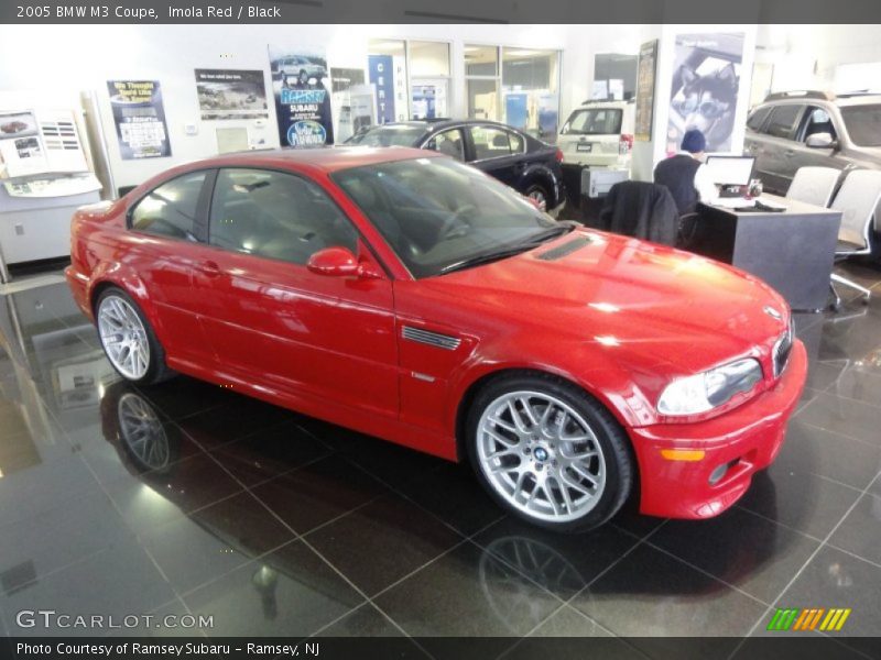 Imola Red / Black 2005 BMW M3 Coupe