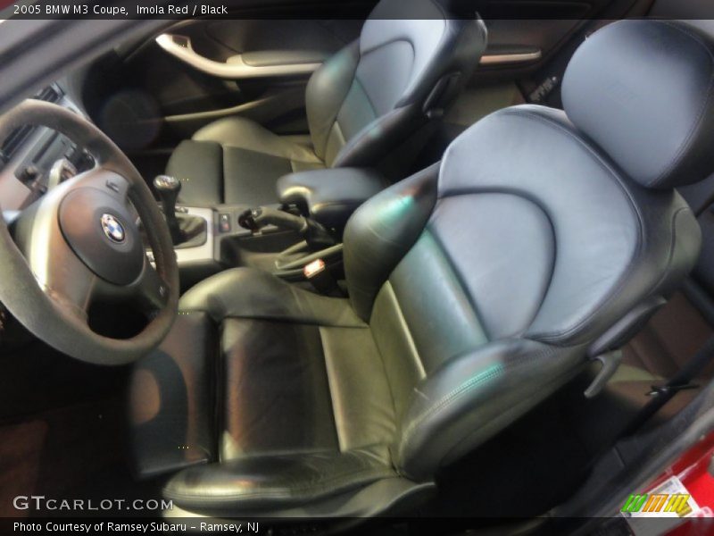 Imola Red / Black 2005 BMW M3 Coupe