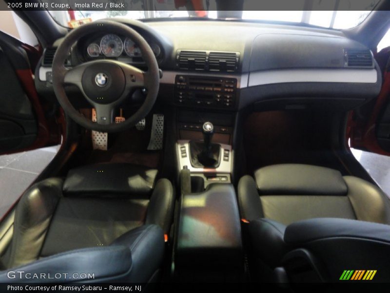 Imola Red / Black 2005 BMW M3 Coupe