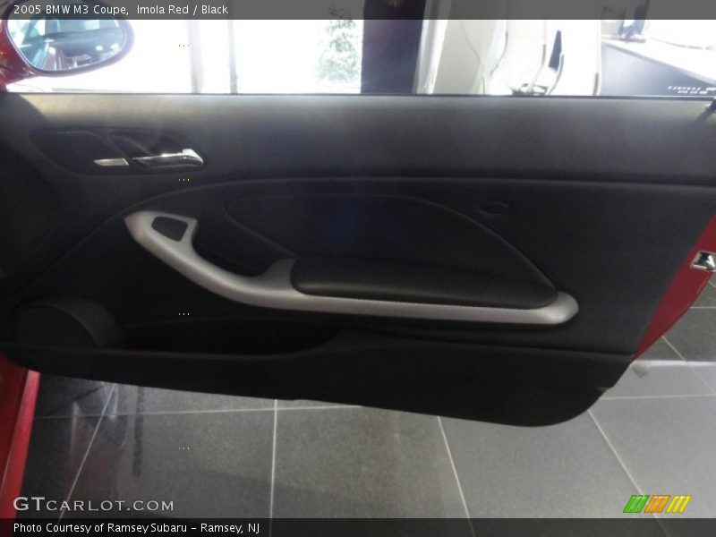 Imola Red / Black 2005 BMW M3 Coupe