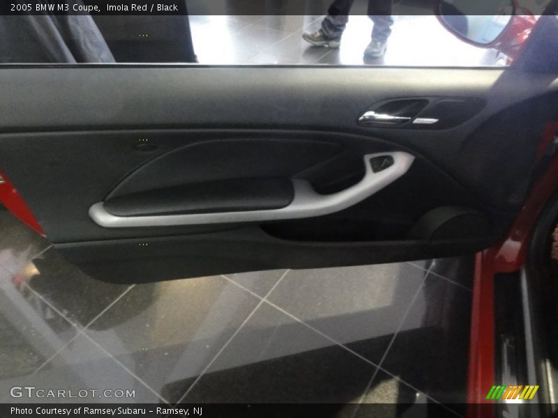 Imola Red / Black 2005 BMW M3 Coupe