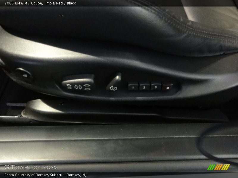 Imola Red / Black 2005 BMW M3 Coupe
