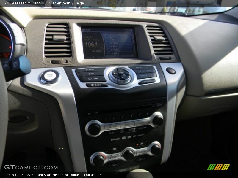 Glacier Pearl / Beige 2009 Nissan Murano SL