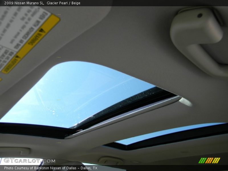 Glacier Pearl / Beige 2009 Nissan Murano SL