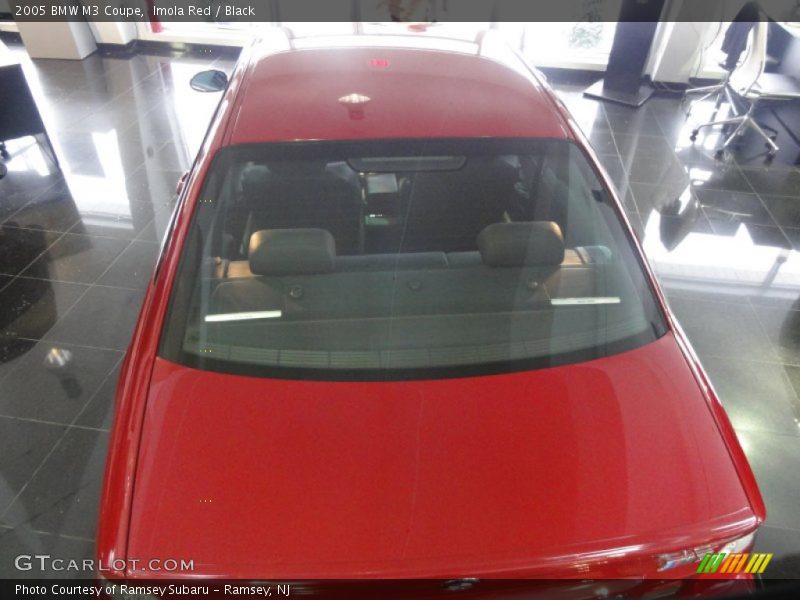 Imola Red / Black 2005 BMW M3 Coupe