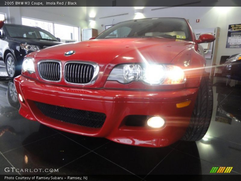 Imola Red / Black 2005 BMW M3 Coupe