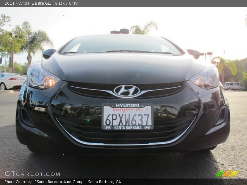 Black / Gray 2011 Hyundai Elantra GLS