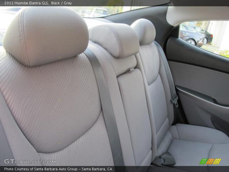 Black / Gray 2011 Hyundai Elantra GLS
