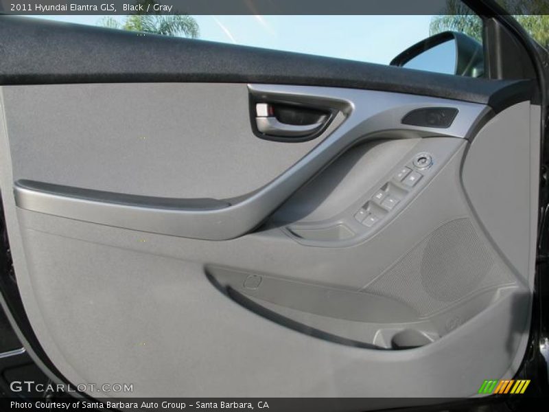 Black / Gray 2011 Hyundai Elantra GLS