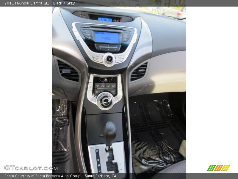 Black / Gray 2011 Hyundai Elantra GLS