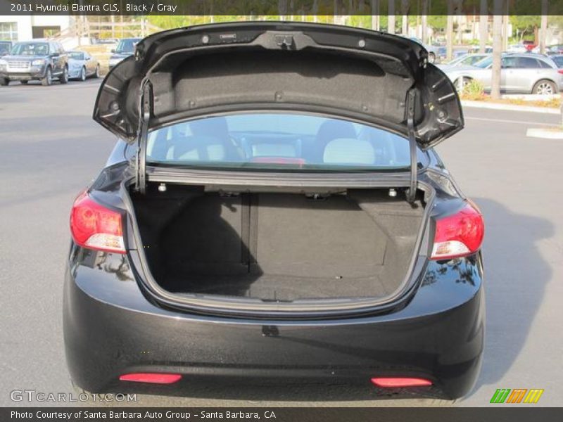 Black / Gray 2011 Hyundai Elantra GLS
