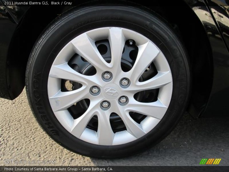 Black / Gray 2011 Hyundai Elantra GLS