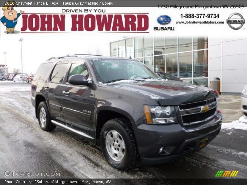 Taupe Gray Metallic / Ebony 2010 Chevrolet Tahoe LT 4x4