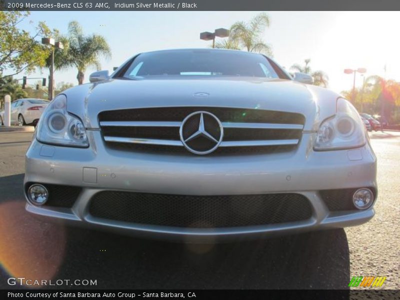 Iridium Silver Metallic / Black 2009 Mercedes-Benz CLS 63 AMG