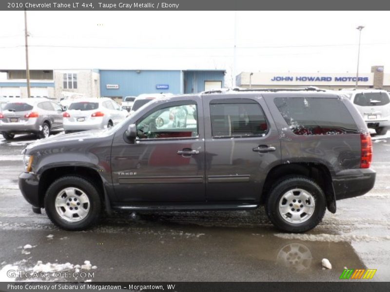 Taupe Gray Metallic / Ebony 2010 Chevrolet Tahoe LT 4x4