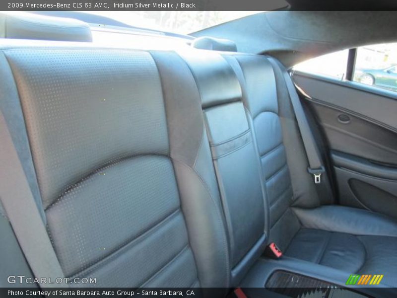 Iridium Silver Metallic / Black 2009 Mercedes-Benz CLS 63 AMG