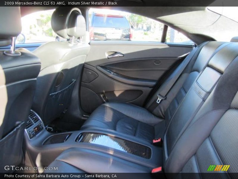 Iridium Silver Metallic / Black 2009 Mercedes-Benz CLS 63 AMG