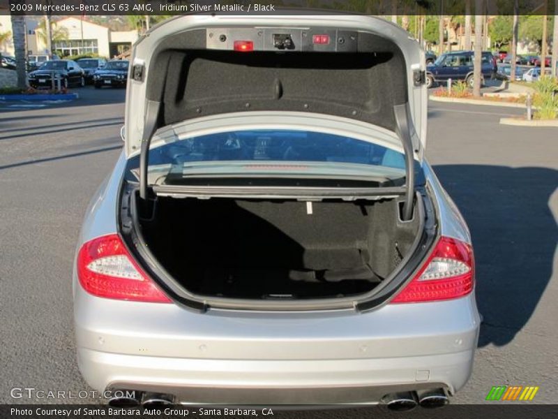 Iridium Silver Metallic / Black 2009 Mercedes-Benz CLS 63 AMG