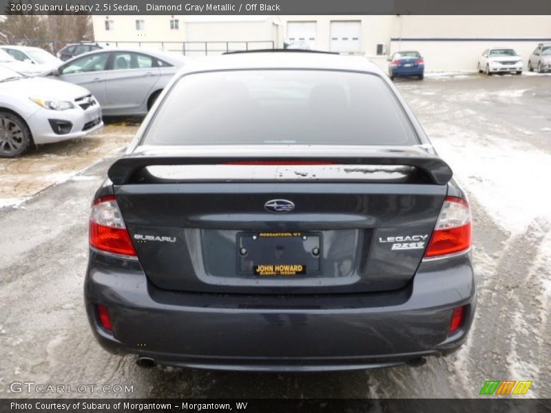 Diamond Gray Metallic / Off Black 2009 Subaru Legacy 2.5i Sedan