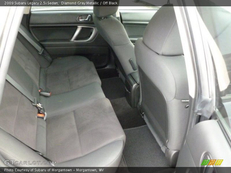 Diamond Gray Metallic / Off Black 2009 Subaru Legacy 2.5i Sedan