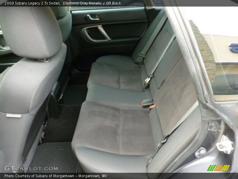 Diamond Gray Metallic / Off Black 2009 Subaru Legacy 2.5i Sedan