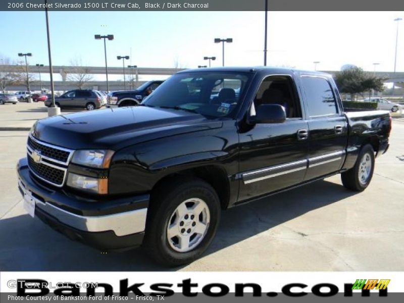 Black / Dark Charcoal 2006 Chevrolet Silverado 1500 LT Crew Cab
