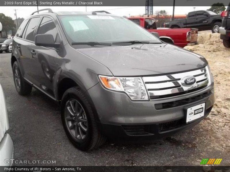 Sterling Grey Metallic / Charcoal Black 2009 Ford Edge SE