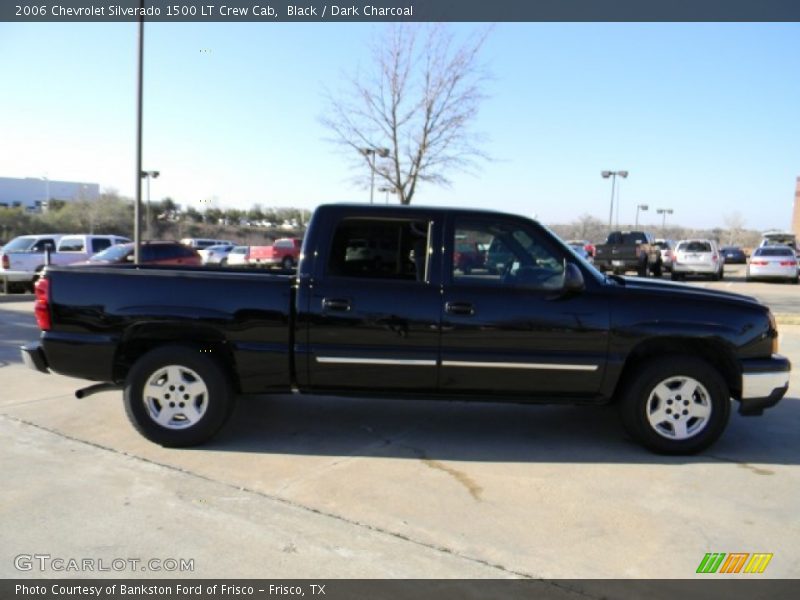 Black / Dark Charcoal 2006 Chevrolet Silverado 1500 LT Crew Cab