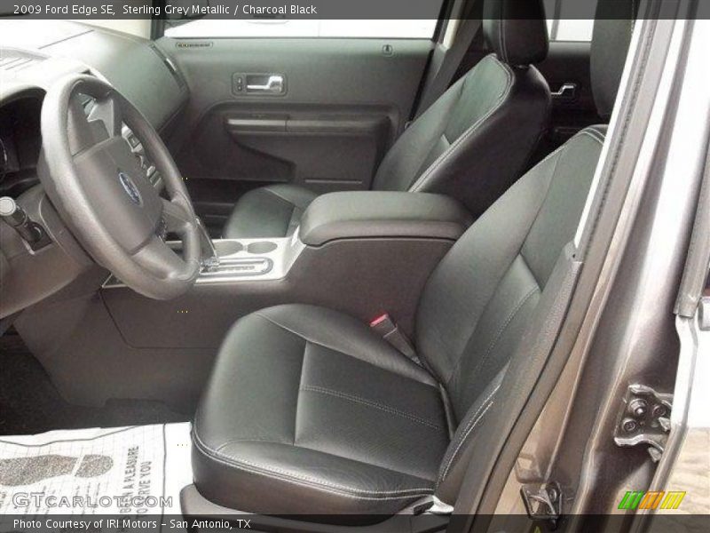 Sterling Grey Metallic / Charcoal Black 2009 Ford Edge SE