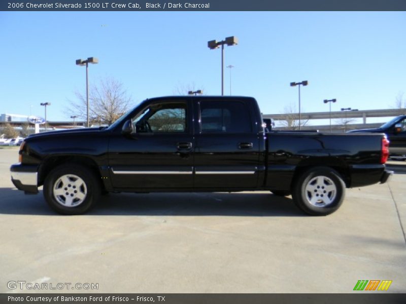 Black / Dark Charcoal 2006 Chevrolet Silverado 1500 LT Crew Cab