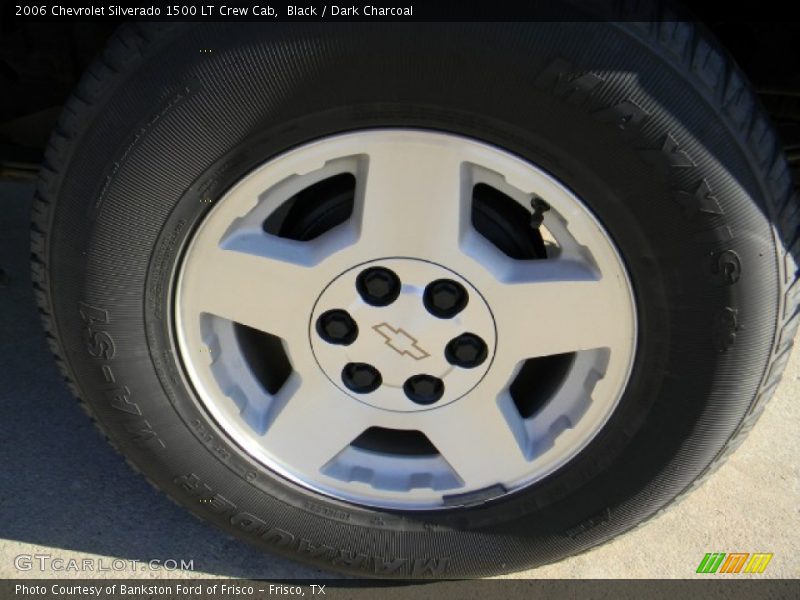 Black / Dark Charcoal 2006 Chevrolet Silverado 1500 LT Crew Cab