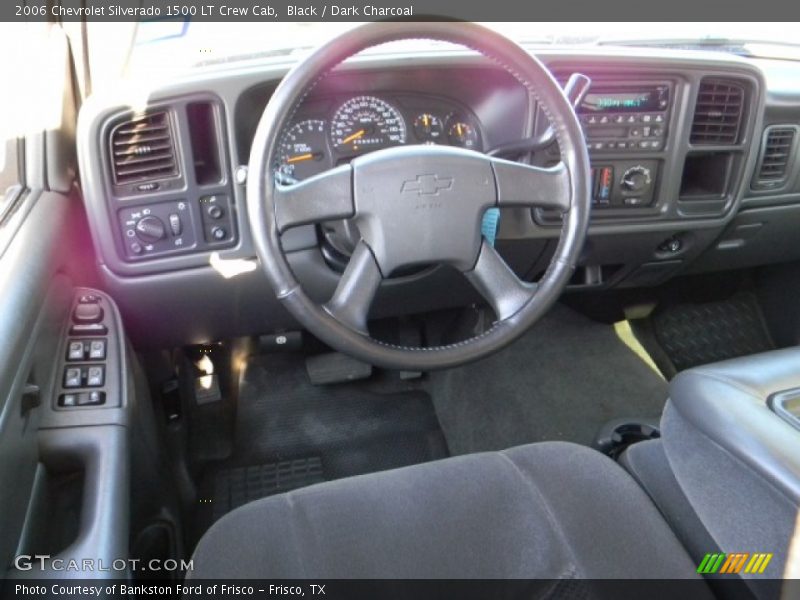 Black / Dark Charcoal 2006 Chevrolet Silverado 1500 LT Crew Cab