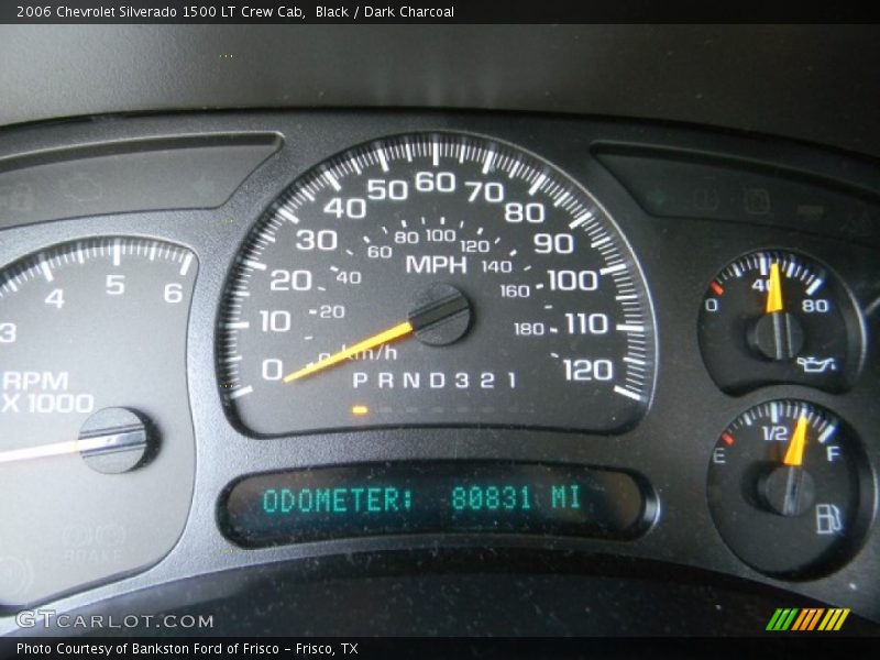 Black / Dark Charcoal 2006 Chevrolet Silverado 1500 LT Crew Cab