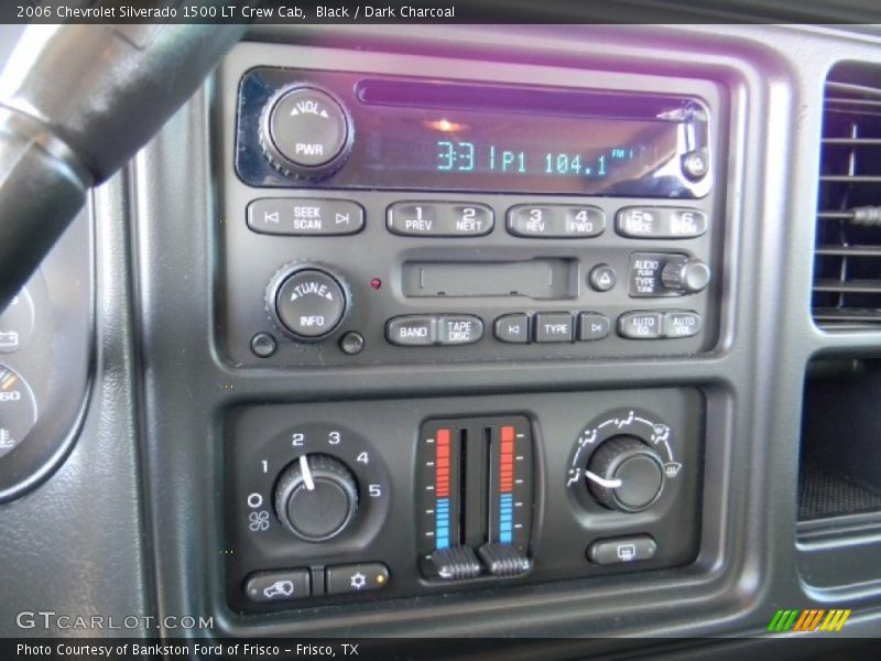 Black / Dark Charcoal 2006 Chevrolet Silverado 1500 LT Crew Cab