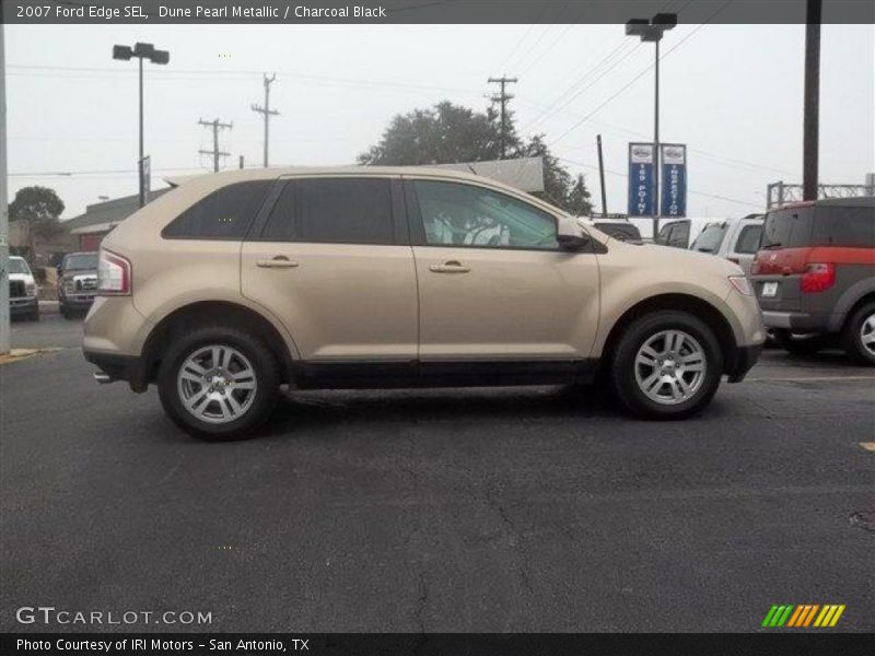 Dune Pearl Metallic / Charcoal Black 2007 Ford Edge SEL