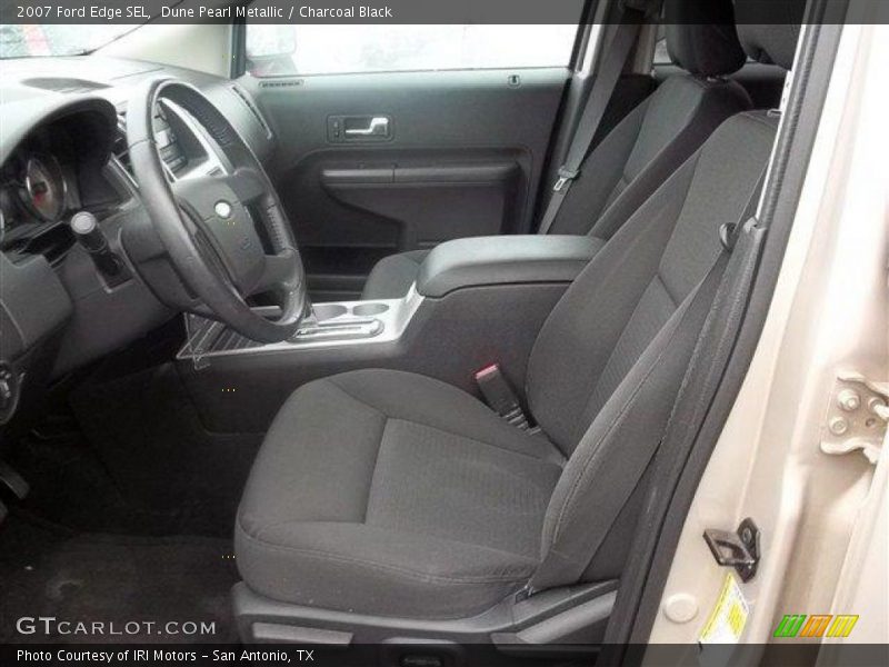 Dune Pearl Metallic / Charcoal Black 2007 Ford Edge SEL