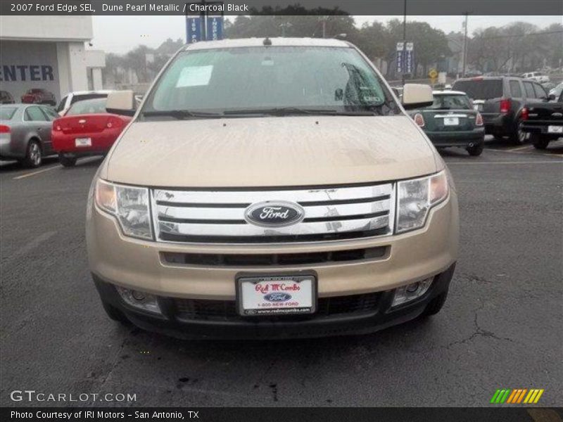 Dune Pearl Metallic / Charcoal Black 2007 Ford Edge SEL