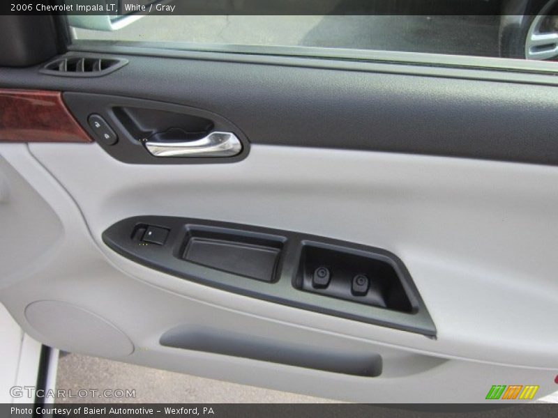 White / Gray 2006 Chevrolet Impala LT