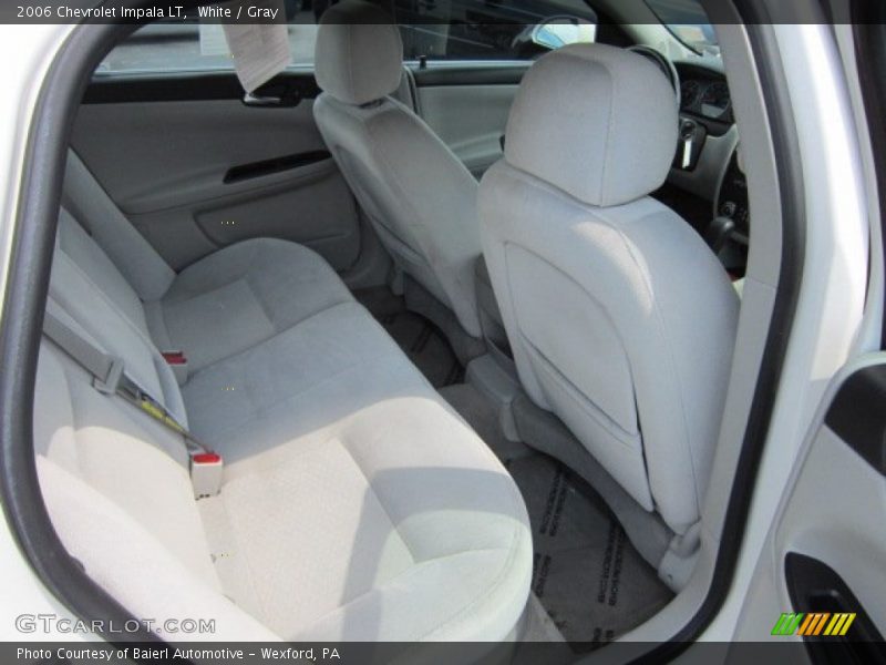 White / Gray 2006 Chevrolet Impala LT