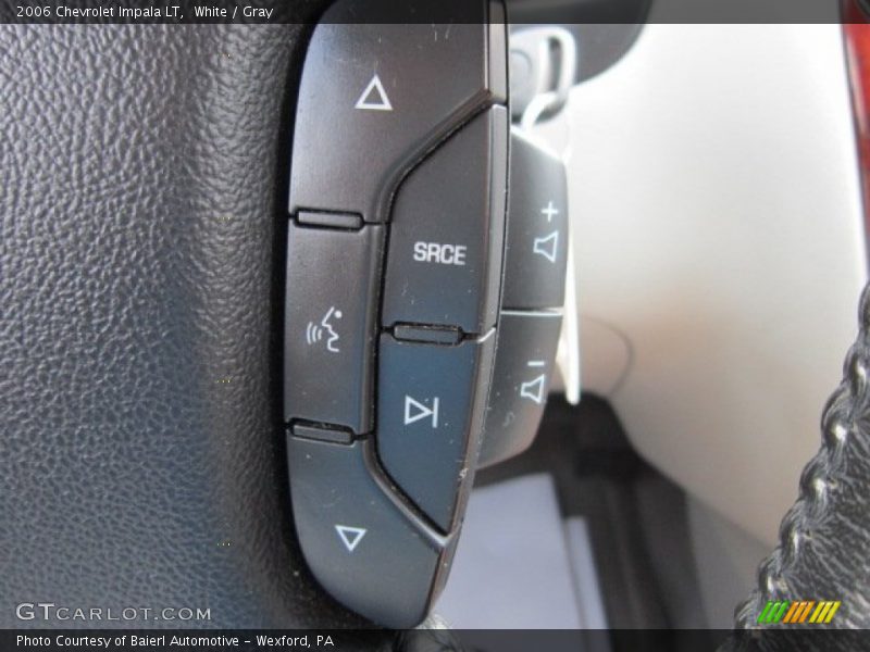 White / Gray 2006 Chevrolet Impala LT