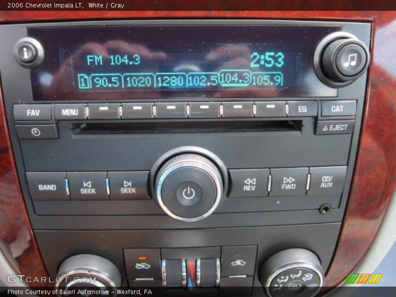 White / Gray 2006 Chevrolet Impala LT