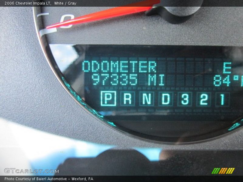 White / Gray 2006 Chevrolet Impala LT