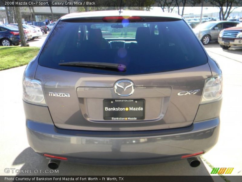 Galaxy Gray Mica / Black 2008 Mazda CX-7 Sport