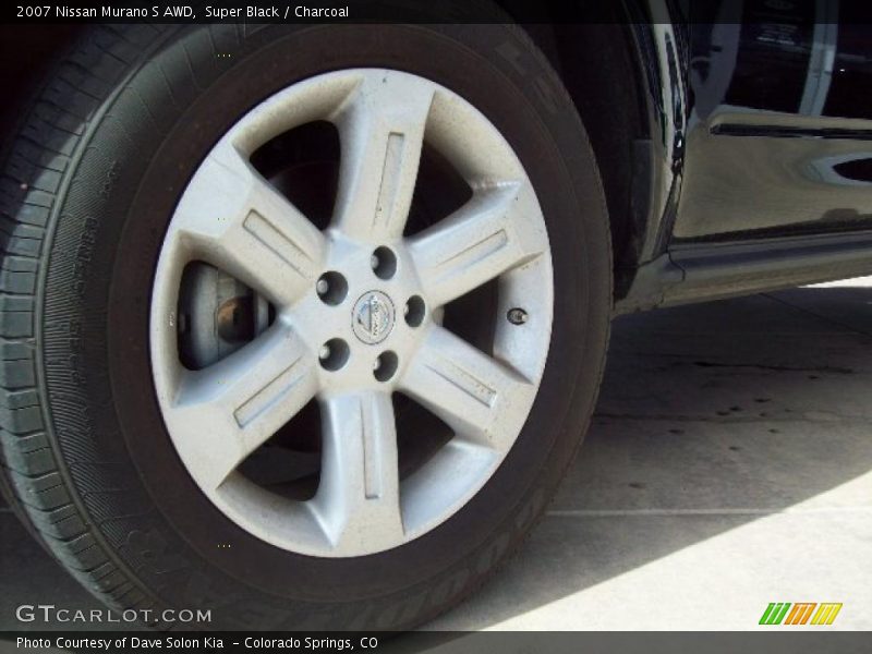 Super Black / Charcoal 2007 Nissan Murano S AWD