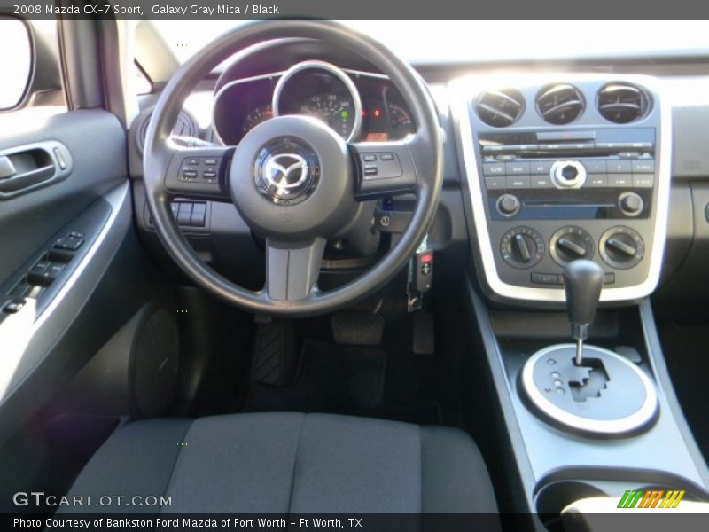 Galaxy Gray Mica / Black 2008 Mazda CX-7 Sport