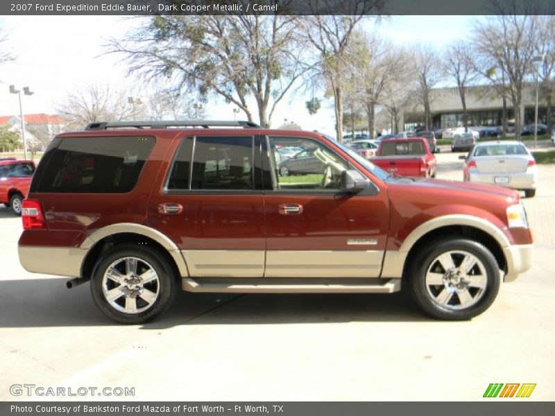 Dark Copper Metallic / Camel 2007 Ford Expedition Eddie Bauer