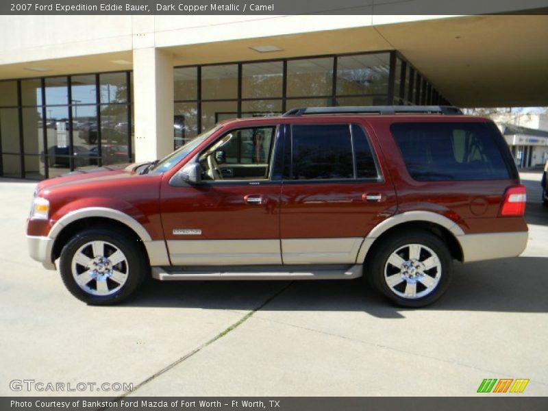 Dark Copper Metallic / Camel 2007 Ford Expedition Eddie Bauer